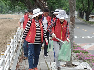 해바라기봉사단 지역환경 정화 활동 